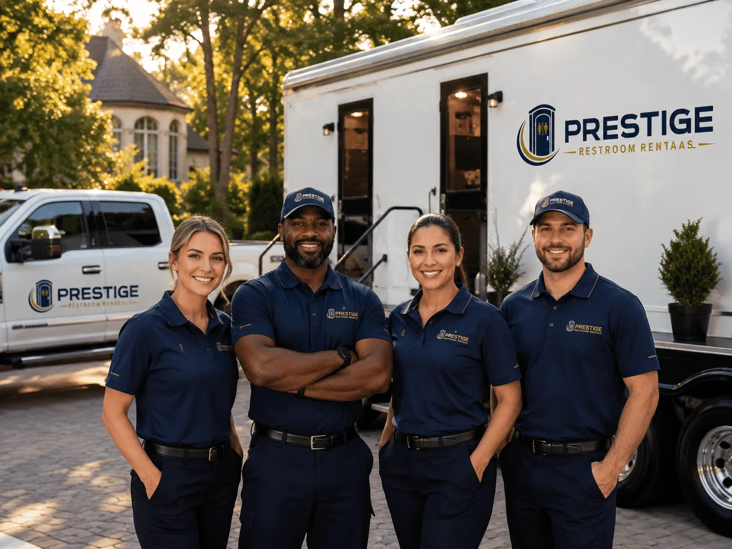 Trusted Luxury Portable Restrooms company in Lancing, TN